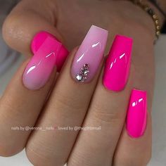 Cute Nail Art Designs, Colorful Nails, Her Nails, Summer Acrylic Nails, Pretty Nail Art, Cute Nail Art, Coffin Nails Designs