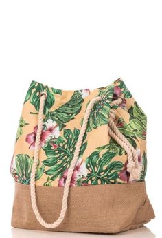 This is the beach bag to have! Who doesn't love a tropical print to feel like your on vacation even if it's just the local pool. Great size with lots of room. Use the drawstring to cinch up all your beach stuff. Can be worn as a back pack. Makes a great everyday or travel bag as well. Grab the matching Tropical zip bag too 15" H x 13" L Vacation Beach Season Bucket Bag, Multicolor Summer Beach Bucket Bag, Summer Multicolor Bucket Bag For Vacation, Casual Green Bucket Bag For Beach, Summer Vacation Bucket Bag, Beachy Bucket Bag For Beach Season, Green Poolside Bags For Beach Season, Casual Multicolor Beach Bucket Bag, Green Summer Bucket Bag For Travel