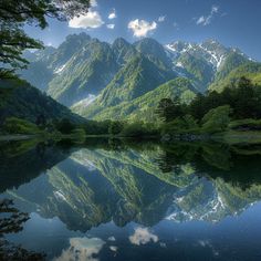 Japanese Alps Scenic Photo Collection Japanese Alps, Scenic Images, Japanese Nature, Scenic Nature, Lake Photography