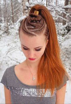 Hair Twist Braid, Peinados Hair Styles, Peinados Fáciles Para Cabello Corto, Cool Braids, Brown Blonde Hair, Braided Hair, Cornrow Hairstyles, Medium Length Hair, Braided Hairstyles Easy