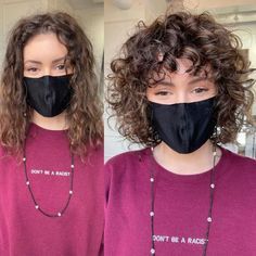 Layered Curly Bob, Half Bun Hairstyle, Short Wavy Hairstyles, Short Wavy Haircuts, Half Bun, Bob Haircut Curly, Curly Hair Photos, Short Brown Hair