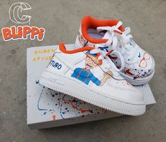 Custom Af1, Youthful Design, Unique Sneakers, Air Force 1 Custom, Custom Air Force 1