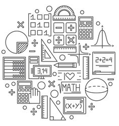 a black and white image of math symbols