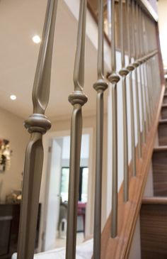 an image of a stair railing in a house