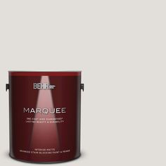 the behr marquee paint is shown in red