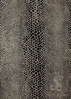 a snake skin pattern with black and white colors