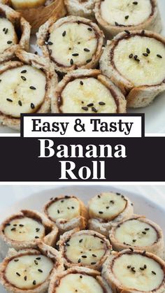 easy and tasty banana roll recipe for breakfast