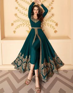 Partywear Suits Designs, Partywear Suits, Suit Pakistani, Designer Anarkali Dresses, Bollywood Party, Lengha Choli, Suits Dress, Chique Outfits