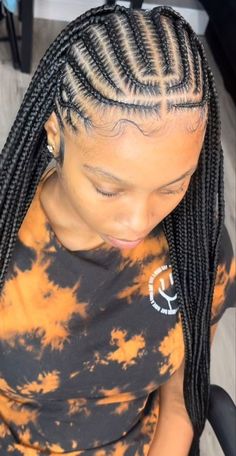 Cornrow With Braids, Knotless Cornrows, Braids 2024, Wise Wizard, Single Braids Hairstyles, Braiding Ideas, Funny Kanye, Cornrows With Box Braids, African Soap