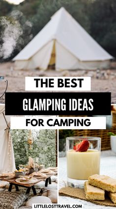 Simply packing a few of these glamping essentials below can upgrade any camping experience to glamping. Read this guide to easy glamping essentials and ideas to turn camping into DIY luxury glamping. Glamping Tips, Boutique Camping, Glam Camping, Diy Luxury, Camper Interior Design, Glamping Party