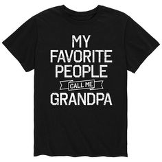 Show Grandpa how much you love him with this men's graphic tee. Show Grandpa how much you love him with this men's graphic tee. Crewneck Short sleevesFABRIC & CARE Cotton, polyester Machine wash Imported Color: Black. Gender: male. Age Group: adult. Material: Cotton Blend. Message Man, History Books, Mens Graphic Tee, This Man, Love Him, Graphic Tee, Age Group, Graphic Tees, Cotton Blend