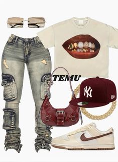 Cute street style outfit idea P.S. not my work Cool Outfits Ideas, Cute Outfits Ideas, Cute Highschool Outfits, Cute Online Clothing Stores, Teen Swag Outfits, Fasion Outfits, Shoes Outfit Fashion, Stylish Summer Outfits, Cute Lazy Day Outfits