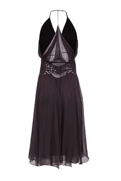 Ditch boring cocktail dresses for this Alberta Ferretti stunner! Featuring a luxe brown silk body with crochet detailing at the waist, this boho dress is sure to turn heads! Strut your stuff in style paired with a strappy sandal heel and gold jewelry! Size 10 Made in Italy 100% Silk Contrast 100% Cotton Fully lined Quarter button front detail Deep V-neckline Sleeveless straps Missing top button Bust 36" Waist 38" Neck to hem 47" Draping Techniques, Buy Shoes Online, Strappy Sandals Heels, Brown Silk, Crochet Details, Waist Dress, Alberta Ferretti, Italian Fashion Designers, Touch Up