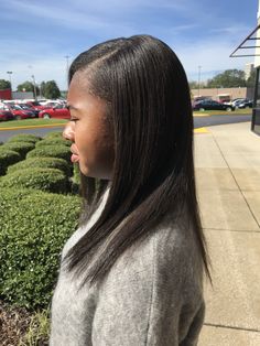 Long Relaxed Hair, Relaxed Hair Journey, Healthy Relaxed Hair, Relaxed Hair Care, Biracial Hair, Professional Hairstylist, Athletic Hairstyles, Hair Reference