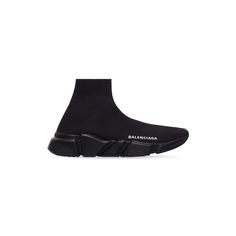 Women's Speed Recycled Knit Sneaker in Black | Balenciaga US Balenciaga Sock Shoes, Balenciaga Store, Shoes Balenciaga, Adidas Bags, Black Balenciaga, Balenciaga Speed, Knit Sneakers, Balenciaga Shoes, Puma Fierce Sneaker