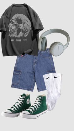 Masc Summer Outfits, Baggy Outfit Ideas, Silly Clothes, Versatile Clothing, Summer Outfits 2024, Guys Clothing Styles, Vibe Clothes, Versatile Outfits, Swaggy Outfits