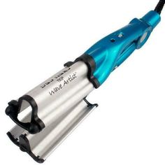 TIGI Bed Head Wave Artist Tourmaline Ceramic Deep Waver  Blue Green "No Carton" Tested Bed Head Waver, Bed Head Wave Artist, Deep Waver, Fine Straight Hair, Hair Crimper, Hair Waver, Beach Wave, Head Color, Beachy Waves