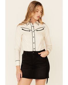 Need more basics Cowgirl Tops For Women, Corporate Cowgirl, Royalty Outfits, Embroidered Horseshoe, Western Dress Shirts, Western Top, Western Dresses For Women, Boot Barn, Wardrobe Wishlist