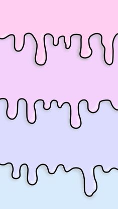 an abstract pink and blue background with wavy lines on the bottom right hand corner, which are outlined in black