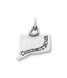 My Connecticut Charm Express pride in your home state or remember a wonderful vacation with this Connecticut charm. Topped with an open heart&#x2C; this sterling style&#x2C; which can be worn on a charm bracelet&#x2C; charm necklace or chain is a great way to capture the memories no matter where you wander.sterling silverapprox. 0.6875&#34; longMade In USA. Due to the personalized nature of James Avery bracelets&#x2C; we are unable to attach char James Avery Bracelet, James Avery Charms, Fall Leggings, James Avery, Open Heart, The Memories, Dillard's, Leggings Fashion, Connecticut