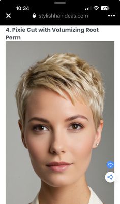 Fine Hair Tips, Sleek Short Hair, Super Short Haircuts, Short Spiky Hairstyles, Chic Short Hair, Very Short Haircuts, Hairdos For Short Hair