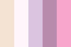 the color palette is pink and purple, with some white on it's left side