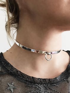 A minimalist design on Sterling silver 925 fully handmade.This choker upgrades all outfits. All of my pieces are fully handcrafted please allow for small variances from piece to piece, as this is the feature of owning one of the kind handmade jewelry. It might also like https://www.etsy.com/listing/510180247/sterling-silver-braceletsterling-silver https://www.etsy.com Feel free to ask me for personal orders or further questions. Minimalist Necklace With Adjustable Chain For Festival, Minimalist Adjustable Chain Jewelry For Festivals, Minimalist Festival Jewelry With Adjustable Chain, Modern Adjustable Choker Jewelry, Trendy Sterling Silver Jewelry With Simple Design, Minimalist Adjustable Choker For Party, Adjustable Minimalist Choker For Party, Minimalist Silver Choker For Festivals, Silver Adjustable Chain Choker For Festival