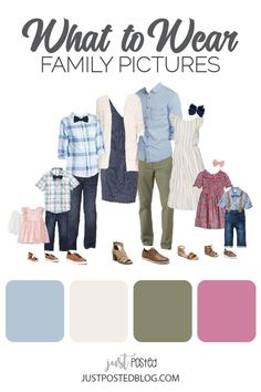 an image of what to wear family pictures