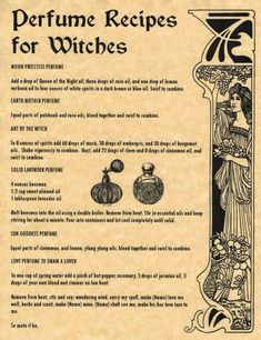 Soul Collector Witch, Real Witchcraft, Witches Book, Real Witches, Perfume Recipes, Magick Spells, Wiccan Spell Book