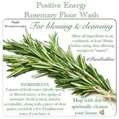 rosemary is used to clean the body and it's health benefits are shown in this poster