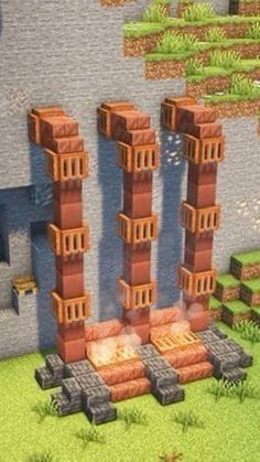 Minecraft Survival Decorations, Minecraft Build Ideas Village, Minecraft Teleporter Build, Minecraft Vault Hunters, Minecraft Dieselpunk, Minecraft Boxing Ring, Minecraft Smithing Templates, Minecraft Train Station Interior, Decor Minecraft Ideas