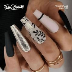 Click here to view more Fofosbeauty Press On Nails at lower price! Fofosbeauty--Press on nails 24 Pieces set 12 different sizes. Artificial nails design your own nails for weddings, parties, weekend dating, or special occasions. Acrylic nails art accessories design 24 pcs set full nail design fake nail tips with free nail glue sticker sheet and mini nail file. These tools can help you wear fake nails better, and the operation is easy and convenient for everyone. Clip-on nails have different sizes, you can choose the most suitable false nail regardless of the size of your nail. It is easy to trim and file it to any length and shape you like. In only 1 minutes, you can get the same glitter effect instead of paying half an hour for the expensive nail salon manicure. Features: Artificial Fake Nagel Tips, Coffin Press On Nails, Snowflake Design, Get Nails, Acrylic Nails Coffin, Bling Nails, Fall Nail Designs, Matte Nails