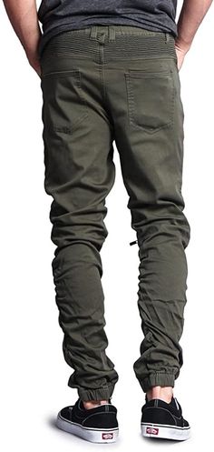 Drop Crotch Olive Biker Twill Men's Jogger Pants Imported Drawstring closure 97% Cotton, 3% Spandex Machine Wash Brand Size Chest Shoulder XS 30 - 32 28 - 30 S 34 - 36 30 - 32 M 38 - 40 32 - 33 L 42 - 44 33 - 34 XL 46 - 48 36 - 38 2XL 48 - 50 40 - 42 3XL 50 - 52 44 - 48 Casual Pants With Zip Fly For Outdoor Activities, Stretch Bottoms With Zip Fly For Streetwear, Urban Stretch Pants For Outdoor, Cotton Bottoms With Zip Fly For Outdoor, Urban Style Stretch Bottoms For Outdoor, Fitted Urban Style Bottoms For Outdoor, Casual Fitted Pants For Outdoor Activities, Outdoor Cotton Bottoms With Zip Fly, Urban Stretch Bottoms For Outdoor