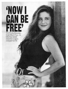 a young woman is posing for a magazine cover with her hands on her hips and the words, now i can be free?