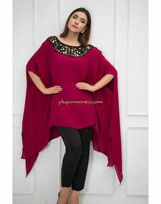 Pakistani cape dress Feshon Designer Dress, Pakistani Cape Dresses, Cape Dress Indian, Crush Saree, Tunic Dress Patterns, Girls Boutique Dresses, Kerala Saree Blouse Designs, Easy Diy Clothes