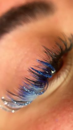 Rainbow Lashes Extensions, Valentines Lash Extensions, Christmas Lashes, Blue Eyelashes, Lash Book, Lash Ideas, Lash Design, Lash Map