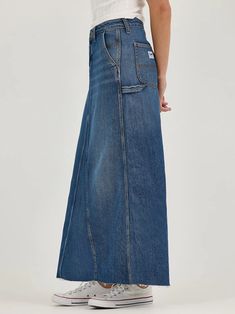 Women's Carpenter Maxi Skirt Womens Maxi Skirts, Women's Skirts, Dress Skirt, Maxi Skirt, Womens Skirt, Skirt, Dresses