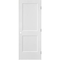 a white door on a white background