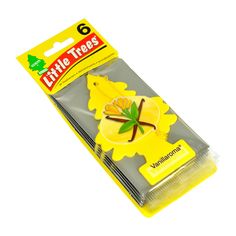 a packaged package of little trees toothbrushes