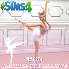 🩰 MOD CARREIRA - BAILARINA | + TRADUÇÃO PTBR | THE SIMS 4 Cc The Sims 4 Ballet, The Sims 4 Ballet Mod, Sims 4 Mods Ballet, Sims 4 Gymnastics Mod, Sims 4 Figure Skating Mod, Sims 4 Balletcore Cc, Pose Mod Sims 4, Sims 4 Ballerina Mod, Sims 4 Yoga Mod