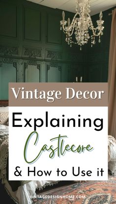 A cozy room inspired by castlecore, featuring grand arches, antique furniture, and rich textures, blending the castlecore aesthetic with medieval interior and elegant vintage style for a timeless vintage interior look.