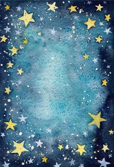 Painting Backdrops Abstract Backdrops Photo Studio Background J02640 Stars Backdrop, Show Photography, Photo Studio Background, Dark Blue Sky, Muslin Backdrops, Online Photography, Printed Backdrops, Cute Stars, Golden Star