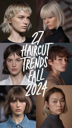 fallhairstyles#hirstyles#haircuts#fallhaircolors#hairfashion#hairtrends# 2024 Edgy Hair Trends For Women, Hairstyles 2025 Trends Women, Hair Trends 2024 Fall, Haircut Fall 2024, Fall 2024 Hair Color Trends, Haircut 2025 Trends Women, Hair 2025 Trends, Haircut Trends 2024 Women