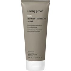 Living Proof's No Frizz Intense Moisture Mask Is A Rich Treatment Designed For Thick, Frizz-Prone Hair. Crafted Without Silicone, It Deeply Conditions And Hydrates To Tame And Smooth Even The Most Unruly Strands.Shea Butter, Squalene, And Lactic Acid Blend Together To Restore The Hair's Natural Barrier, Reducing Breakage And Enhancing Manageability. Vegan And Cruelty-Free, This Mask Leaves Hair Feeling Soft, Manageable, And Deeply Hydrated After Just Five Minutes. Moisture Hair Mask, Living Proof Hair Products, Conditioning Hair Mask, Best Hair Mask, Moisture Hair, Hair Protein, Unruly Hair, Hair Frizz, Flat Hair