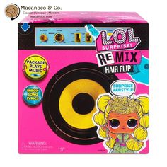 L.O.L. Surprise! Muñeca Baby Alive, Rock Club, Rock & Roll, Remix Music, Magic Box, Mini Figurine, Hair Flip, Music Accessories, Lol Dolls