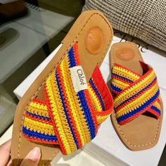 Size: 35-47 It comes with Dust box, Care manual, Tag, and Paper bag.Size Guide: Crochet Slides, Chloe Sandals, Chloe Shoes, Louis Vuitton Sandals, Louis Vuitton Boots, Timeless Handbag, Luxe Fashion, Bags Designer Fashion, Exclusive Bag