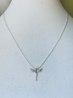 This charming silver angel necklace is 18in. The angel charm is 3/4 x 3/4. If you have any questions please don't hesitate to ask Angel Charm, Chunky Statement Necklace, Angel Necklace, Jewelry Sale, Silver Cuff Bracelet, Rhinestone Necklace, Silver Cuff, Necklace Gift, Silver Hoop Earrings