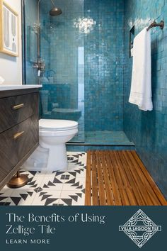 the benefits of using zelige tile in your bathroom are more important than you think