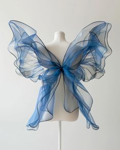 Fairy Haute Couture, Fairy Dress Design, Fairy Couture, Concept Costume Ideas, Fairy Halloween, Fairy Costumes, Blue Fairy Costume, Creative Halloween Costumes Diy, Projek Menjahit