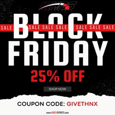 the black friday sale is up to 25 % off